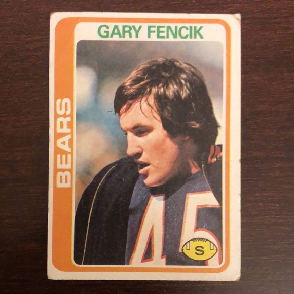 Vintage Topps NFL Chicago Bears Football Card Bundle - Picture 9 of 16